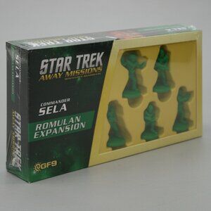 Star Trek Away Missions Commander Sela Romulan Expansion Miniatures Board Game